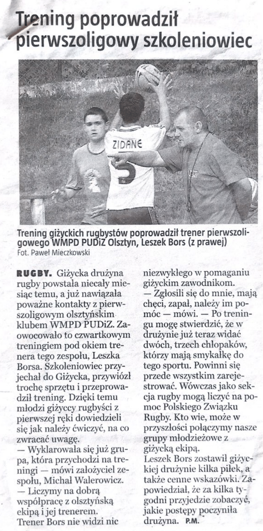 Artykuł Gazeta Giżycka